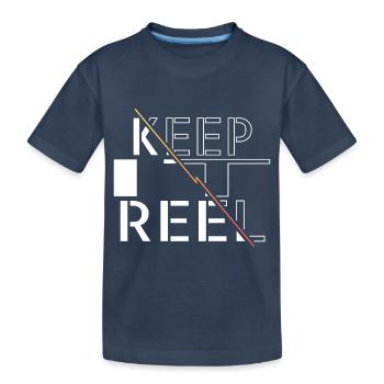 Bass Fishing Tournaments Fish Hook Funny Quote - Kids' Premium Organic T-Shirt - navy - Front
