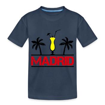 Madrid - T-shirt bio Premium Enfant - bleu marine - Devant