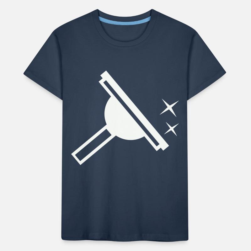 Window Cleaner Kids' Premium Organic T-Shirt