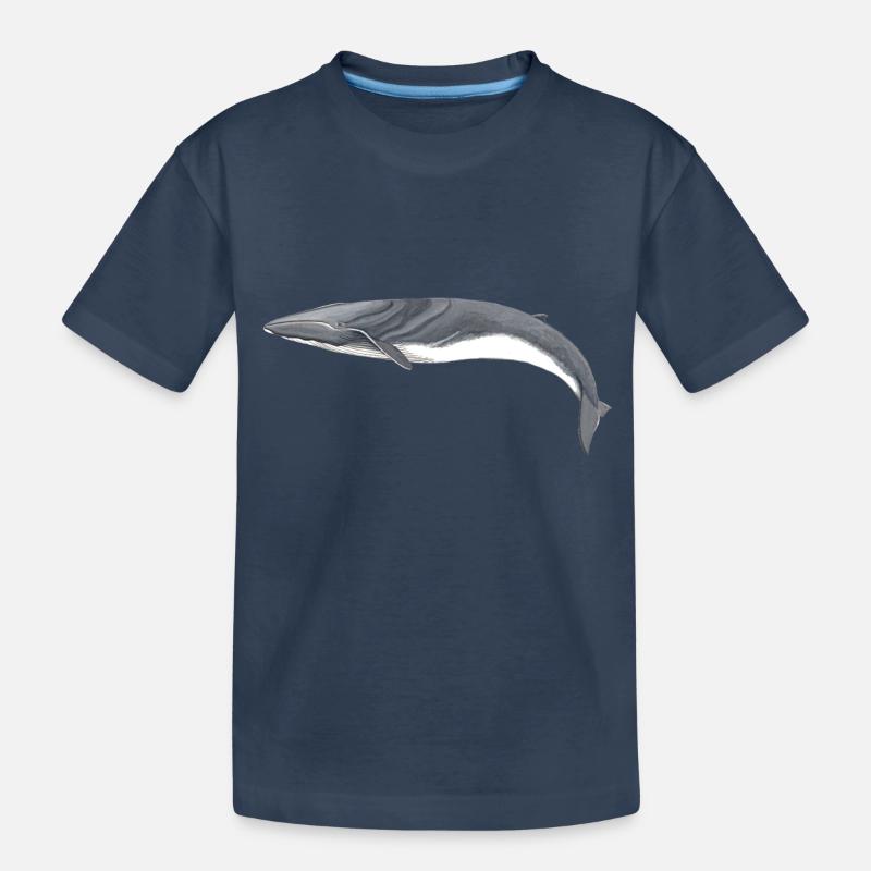 rorquals - rorqual - rorqual commun - T-shirt bio Premium Enfant - bleu marine