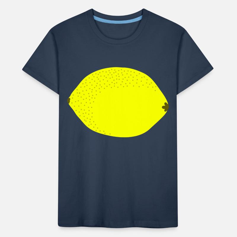 Bang Yellow Lemon, Fruit, Gift Idea Kids' Premium Organic T-Shirt