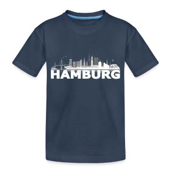 waterkant05_02hell - T-shirt bio Premium Enfant - bleu marine - Devant