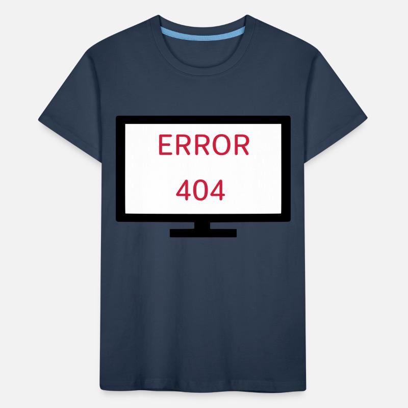 Computer Error 404 Kids' Premium Organic T-Shirt