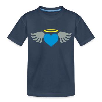 love_ange - T-shirt bio Premium Enfant - bleu marine - Devant