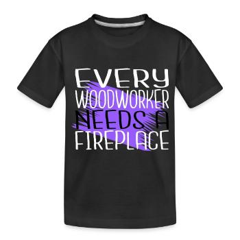sabrina carpenter tshirts tree feller - Kinder Premium Bio T-Shirt - Schwarz - Vorne