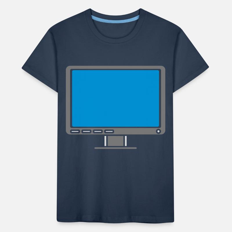 Design Screen Display Computer Kids' Premium Organic T-Shirt