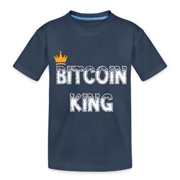 Bitcoin Trading Crypto Stocks - T-shirt bio Premium Enfant - bleu marine - Devant