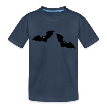 Chauve-souris 2 - T-shirt bio Premium Enfant - bleu marine - Devant