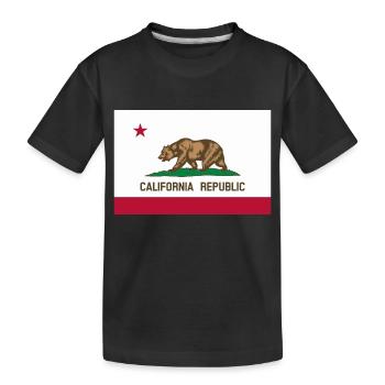 Californie - T-shirt bio Premium Enfant - noir - Devant