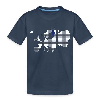 Finlande - T-shirt bio Premium Enfant - bleu marine - Devant