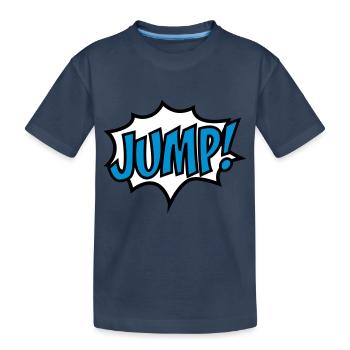 Sauter - T-shirt bio Premium Enfant - bleu marine - Devant
