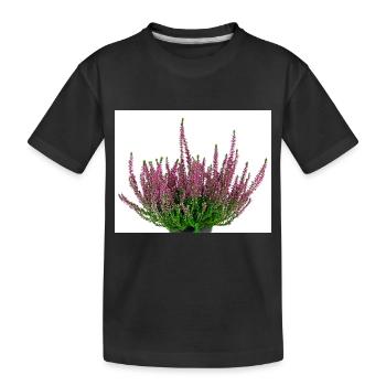 Pagan. Heather Calluna vulgaris - Kids' Premium Organic T-Shirt - black - Front