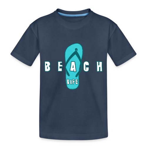Beach Life varvastossu - Kesä tuotteet jokaiselle - Lasten premium luomu-t-paita