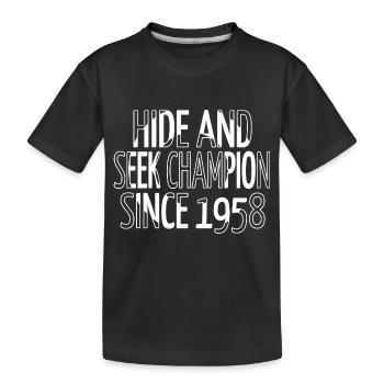 clinical informatics specialisttshirts - Kinder Premium Bio T-Shirt - Schwarz - Vorne