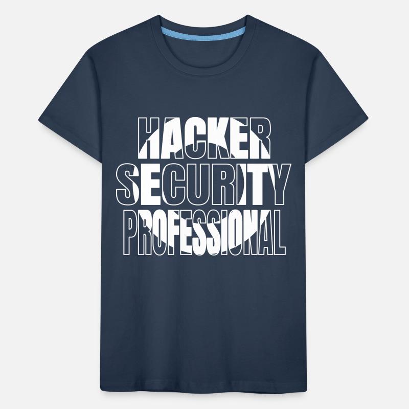 anonymous hacker computer humour present idea Kids' Premium Organic T-Shirt