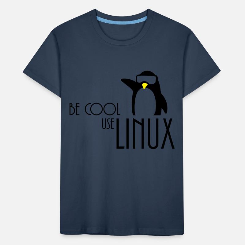 be cool use linux Kids' Premium Organic T-Shirt