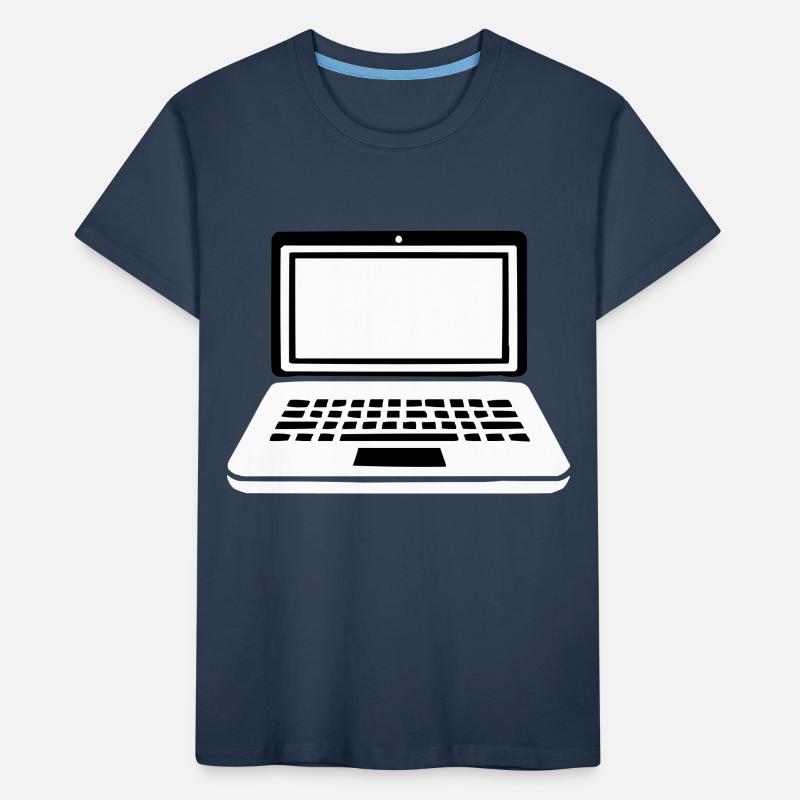 ordinateur portable T-shirt bio Premium Enfant