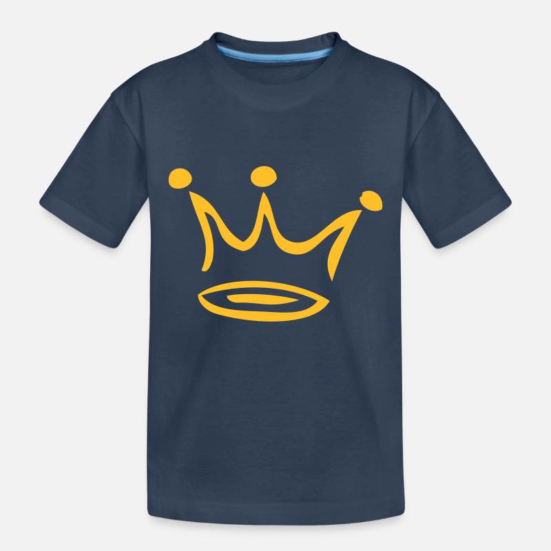 Krone - Kinder Premium Bio T-Shirt - Navy