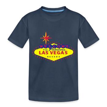 LAS VEGAS - T-shirt bio Premium Enfant - bleu marine - Devant