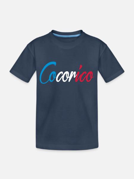 Cocorico - T-shirt bio Premium Enfant - bleu marine