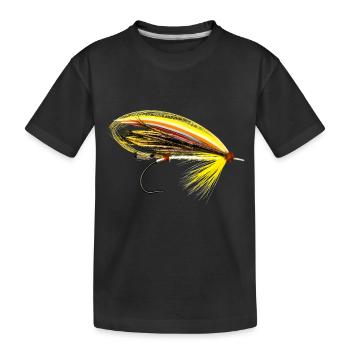 Helmsdale Doctor no text - Kids' Premium Organic T-Shirt - black - Front