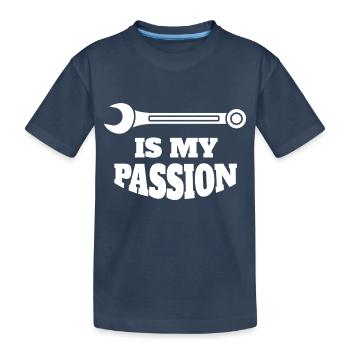 Artisan Mécanicien Tournevis - T-shirt bio Premium Enfant - bleu marine - Devant