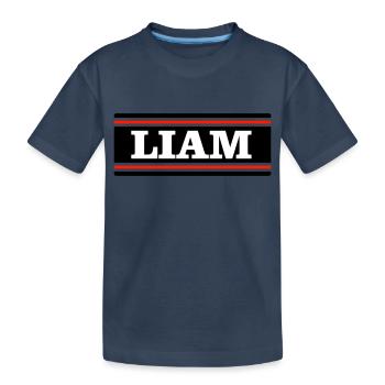 LIAM - T-shirt bio Premium Enfant - bleu marine - Devant