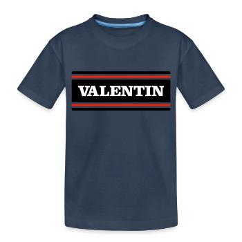 VALENTIN - T-shirt bio Premium Enfant - bleu marine - Devant