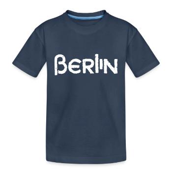 Berlin - Capital - Germany - Germany - Kids' Premium Organic T-Shirt - navy - Front