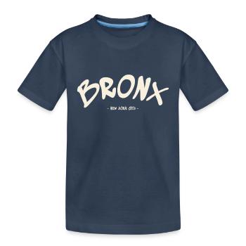 Bronx - New York City - États-Unis - Amérique - T-shirt bio Premium Enfant - bleu marine - Devant