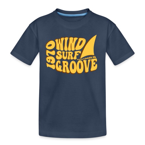 Windsurf Groove - Kinder Premium Bio T-Shirt