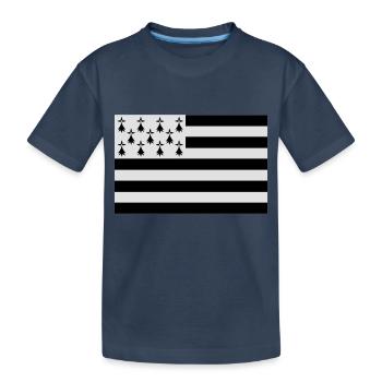 Bretagne - T-shirt bio Premium Enfant - bleu marine - Devant