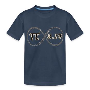 Pi - T-shirt bio Premium Enfant - bleu marine - Devant