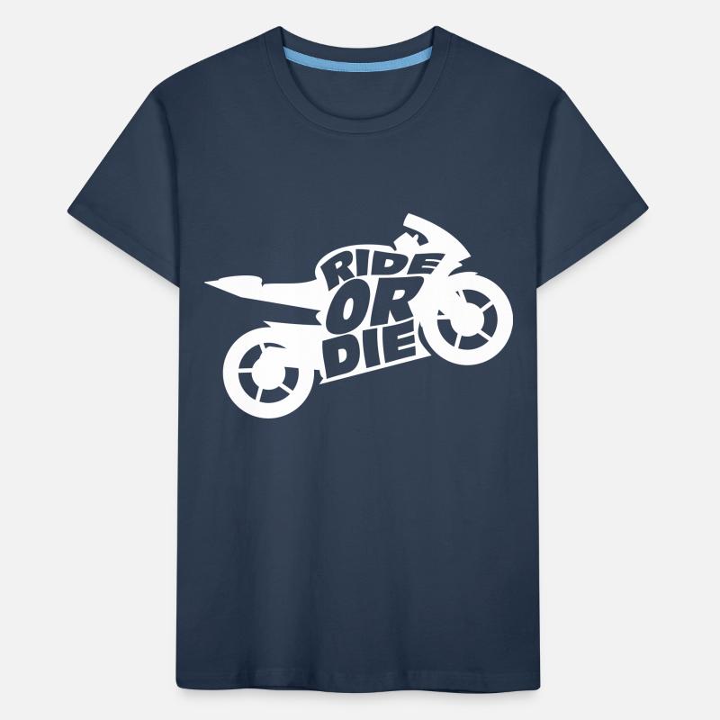 Reiten oder sterben Kinder Premium Bio T-Shirt