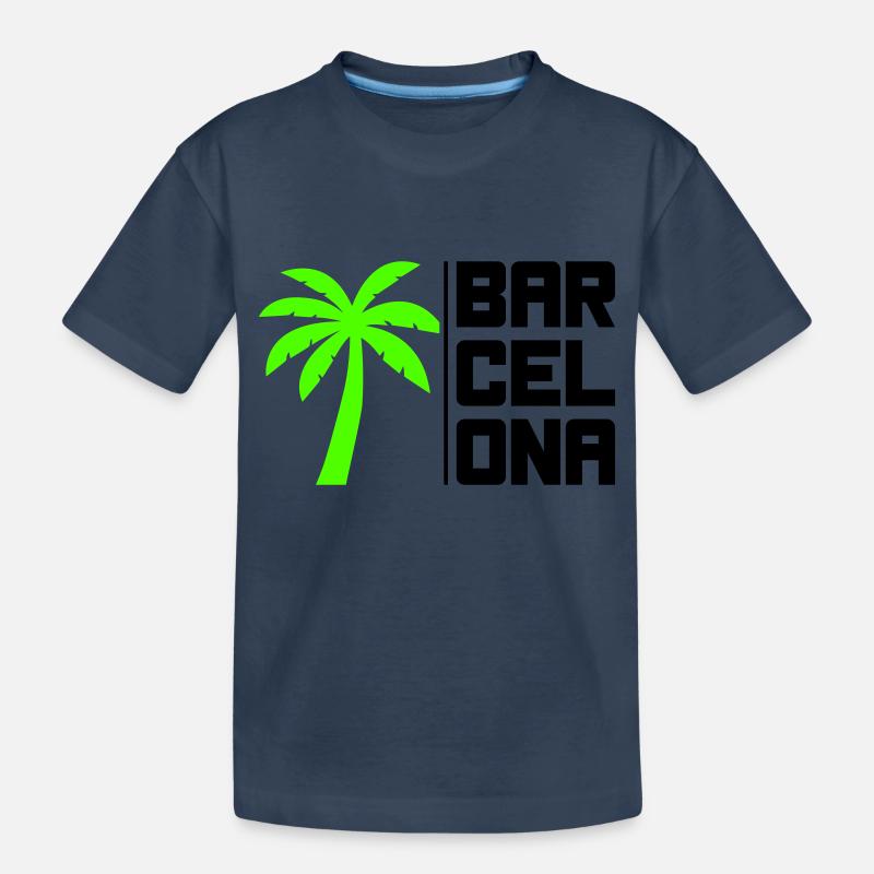 Barcelone - T-shirt bio Premium Enfant - bleu marine
