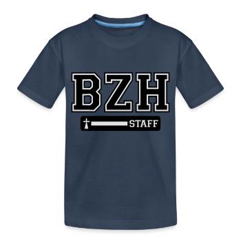 breizh staff logo - T-shirt bio Premium Enfant - bleu marine - Devant