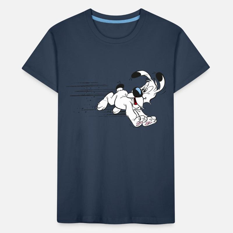 Asterix - Idefix hat es eilig Kinder Premium Bio T-Shirt