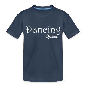 Danse Danse Musique - T-shirt bio Premium Enfant - bleu marine - Devant