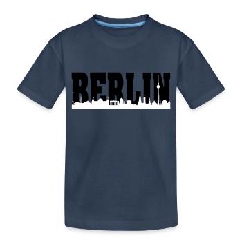 Berlin - T-shirt bio Premium Enfant - bleu marine - Devant