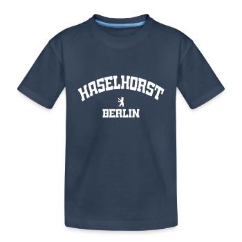 Haselhorst - Spandau - Berlin - Allemagne - T-shirt bio Premium Enfant - bleu marine - Devant