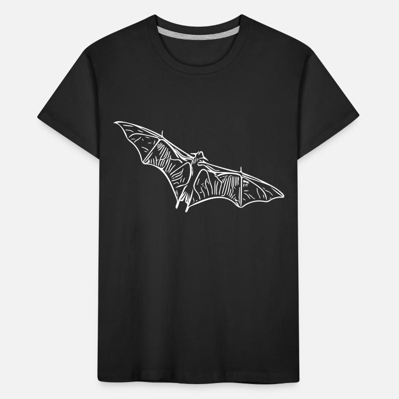 Fruit bat bat - vector style Kids' Premium Organic T-Shirt