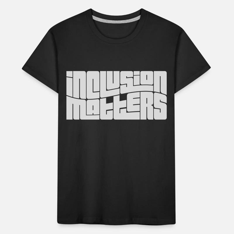 L’inclusion compte Citation du logo T-shirt bio Premium Enfant