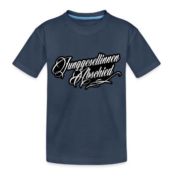 Junggesellinnenabschied - Kinder Premium Bio T-Shirt - Navy - Vorne