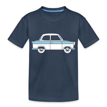  500 Coupé 2c - T-shirt bio Premium Enfant - bleu marine - Devant