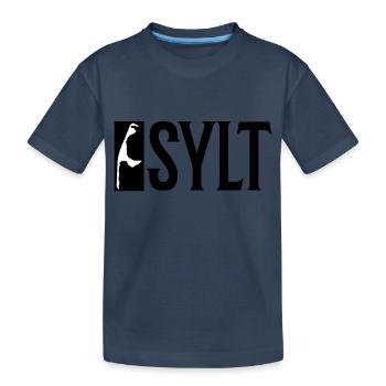 Vacances Sylt - T-shirt bio Premium Enfant - bleu marine - Devant