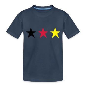 German Trible - Kinder Premium Bio T-Shirt - Navy - Vorne