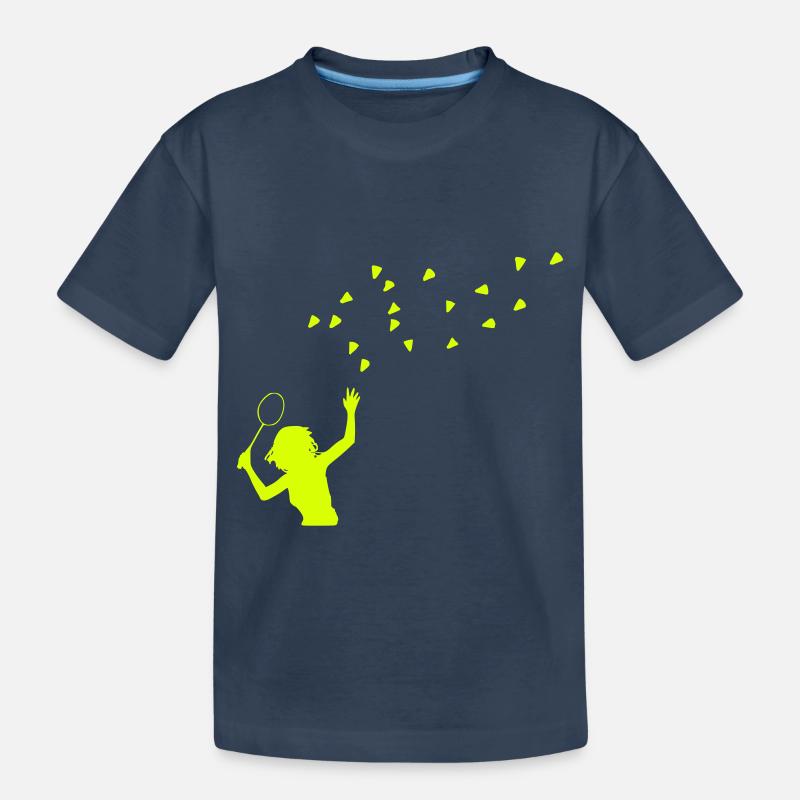 badminton - Kinder Premium Bio T-Shirt - Navy
