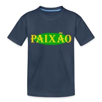 Paixao Logo - Kinder Premium Bio T-Shirt - Navy - Vorne
