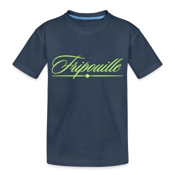Fripouille - T-shirt bio Premium Enfant - bleu marine - Devant