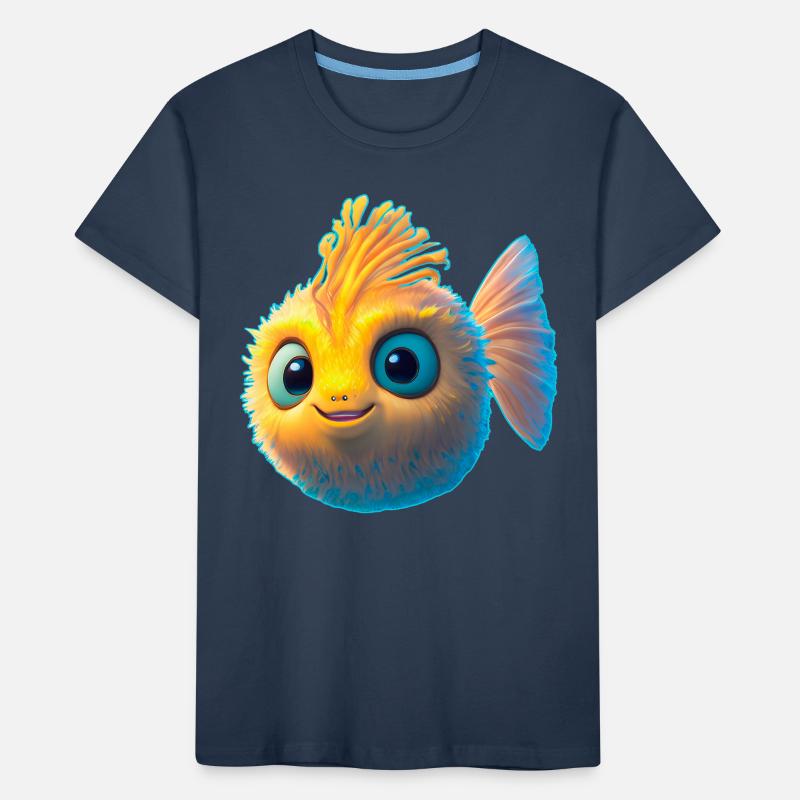mignon bébé poisson-globe T-shirt bio Premium Enfant